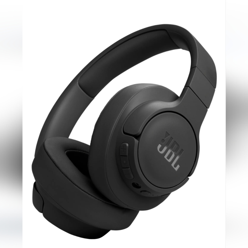 JBL - Tune 770NC Adaptive Noise Cancelling Wireless Over-Ear Headphone - Black